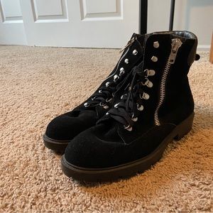 Rocky Black Combat Boots Size 10